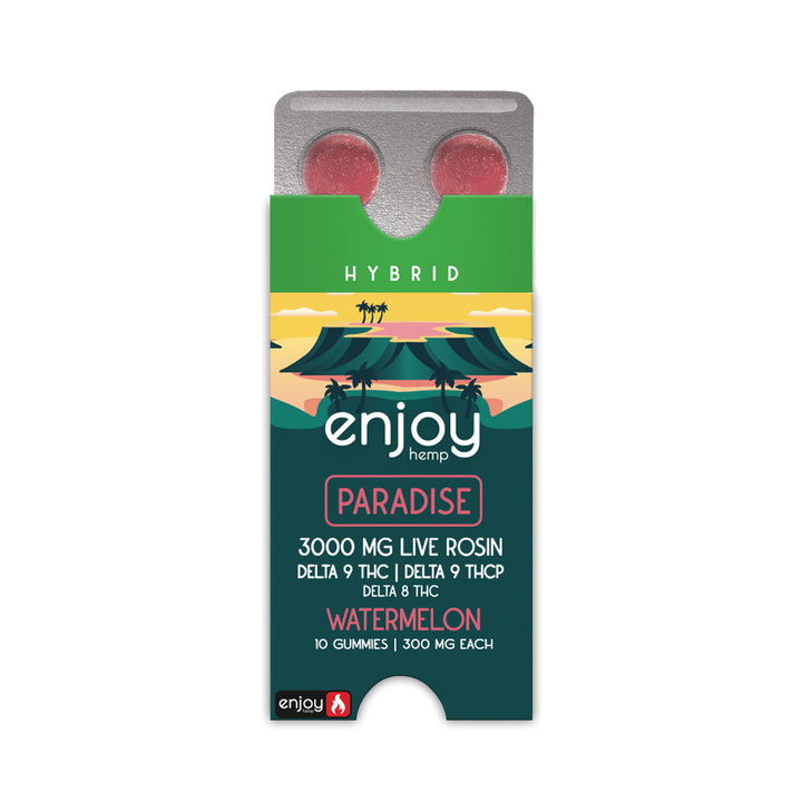 Enjoy Hemp THC Blend Gummy Blister Packs 6/case