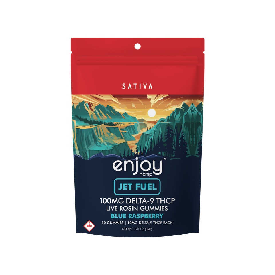 Mega Potency Pure THCP Gummies - 80mg Total | 10 gummies | 8mg per pc Case/10