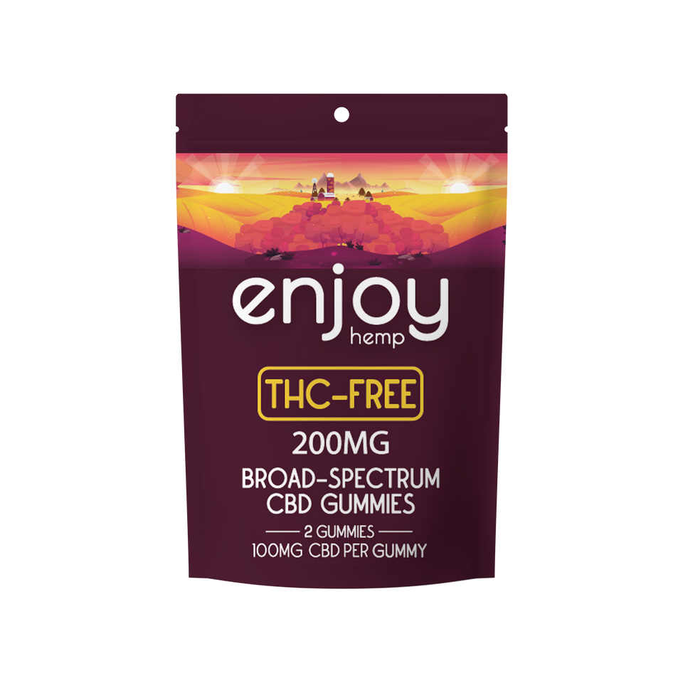Enjoy Hemp CBD Gummy 2 Packs 10/case