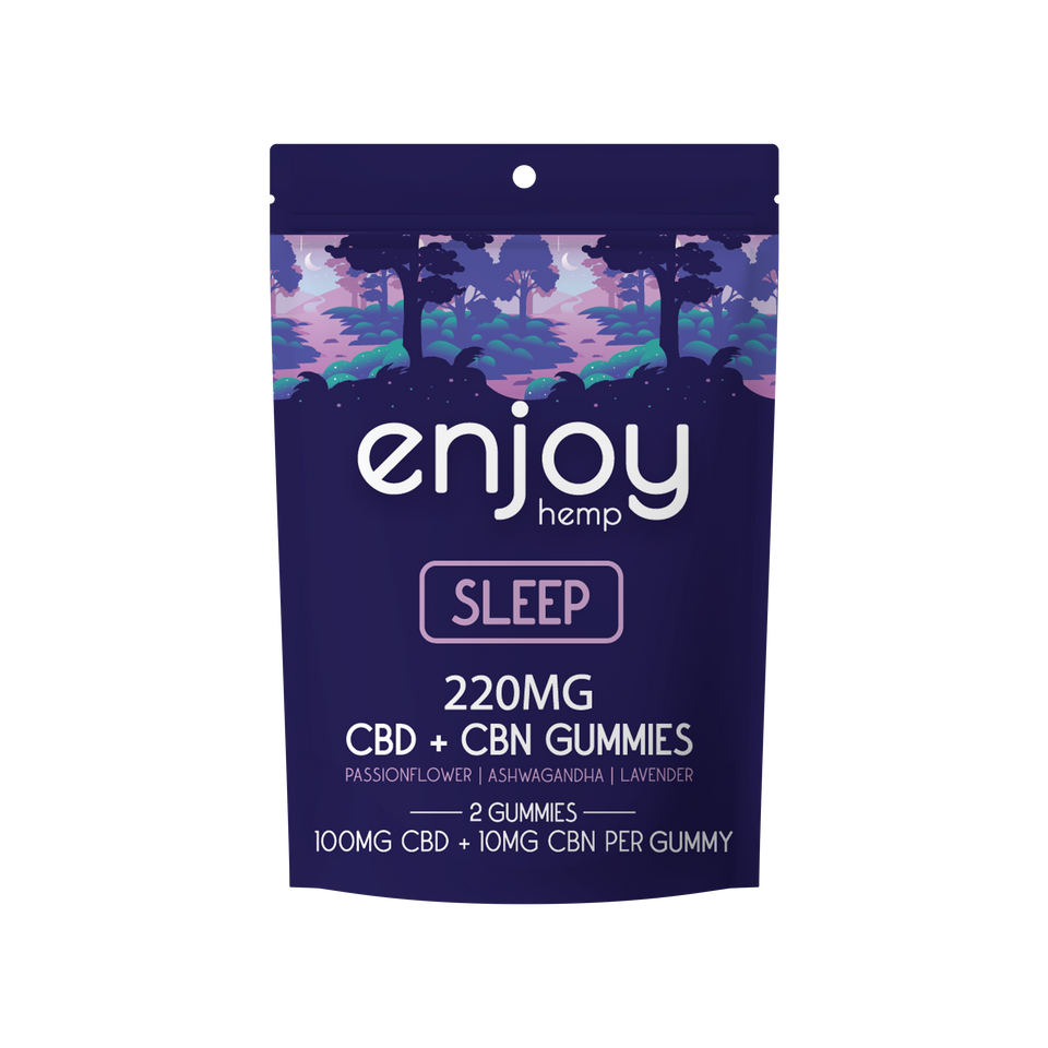 Enjoy Hemp CBD Gummy 2 Packs 10/case