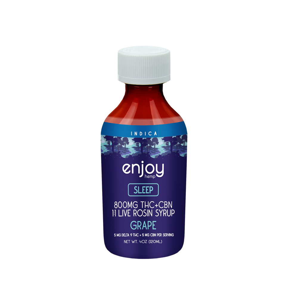 Enjoy Hemp 420mg THC Syrup 6/case