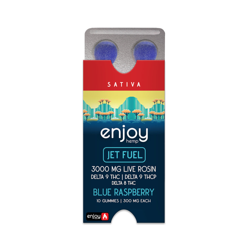 Enjoy Hemp THC Blend Gummy Blister Packs 6/case