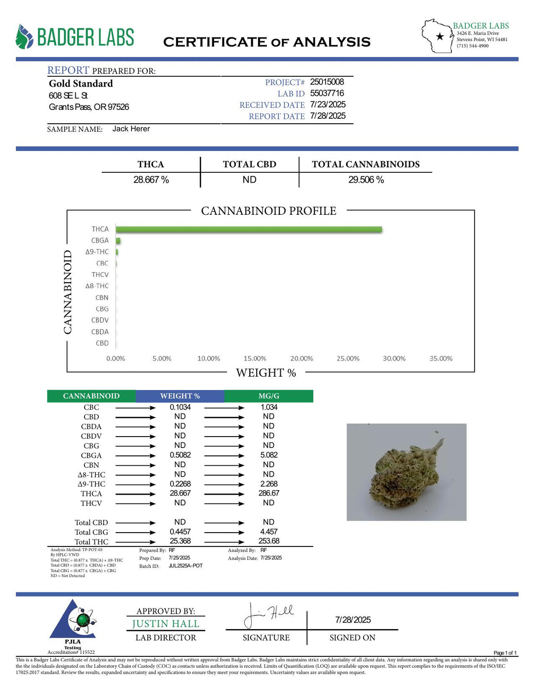 COA PDF (converted to JPEG)
