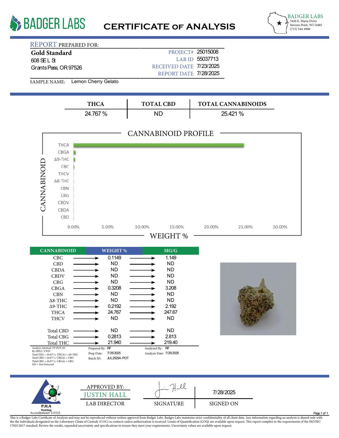 COA PDF (converted to JPEG)