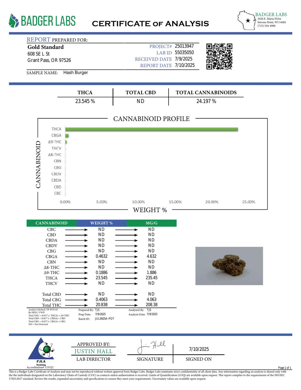 COA PDF (converted to JPEG)