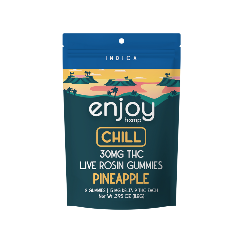 Live Rosin Gummies| 2 Pack | 15mg each Case/10