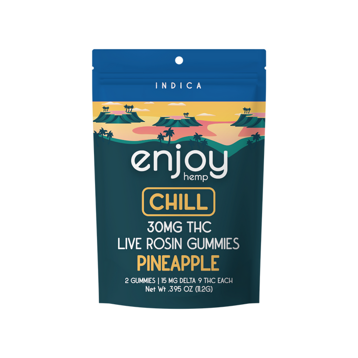 Live Rosin Gummies| 2 Pack | 15mg each Case/10