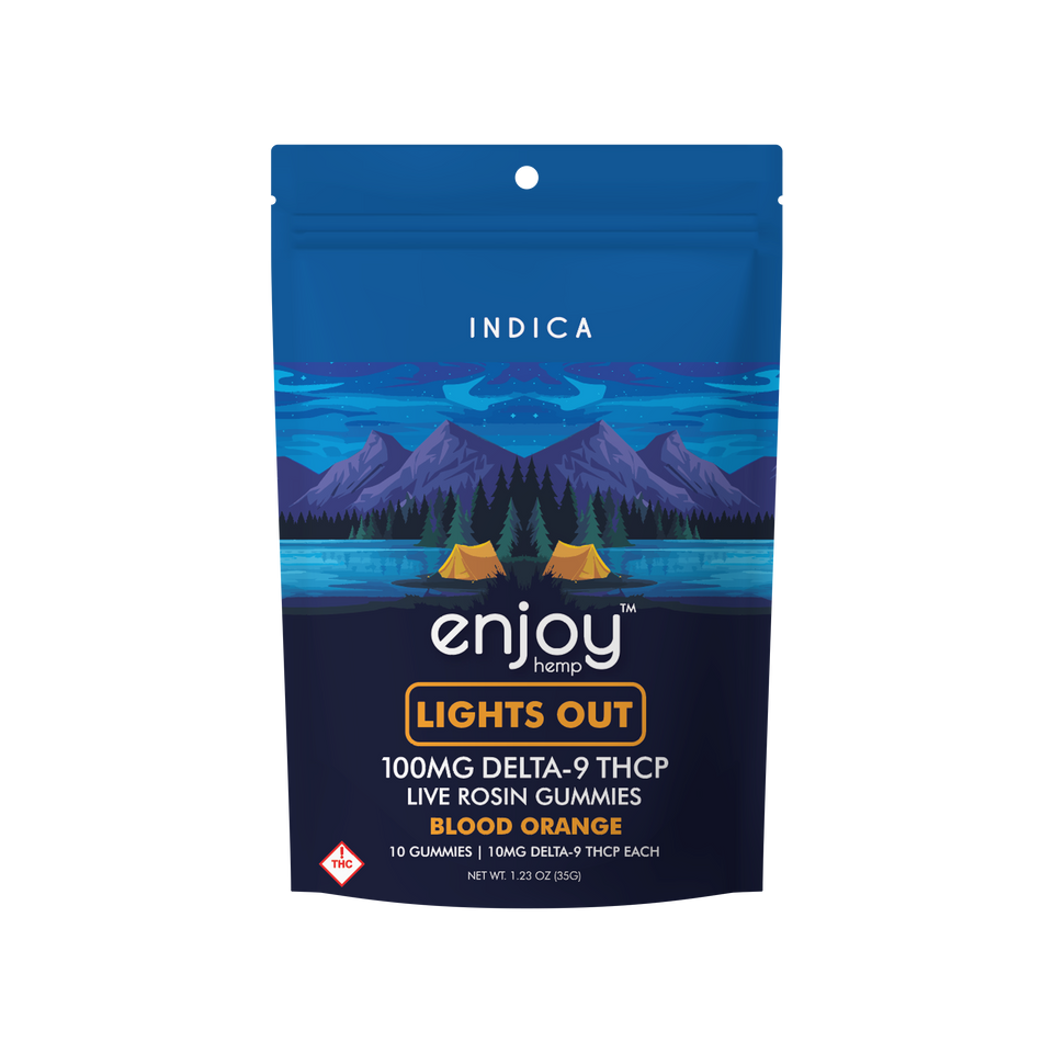 Mega Potency Pure THCP Gummies - 80mg Total | 10 gummies | 8mg per pc Case/10