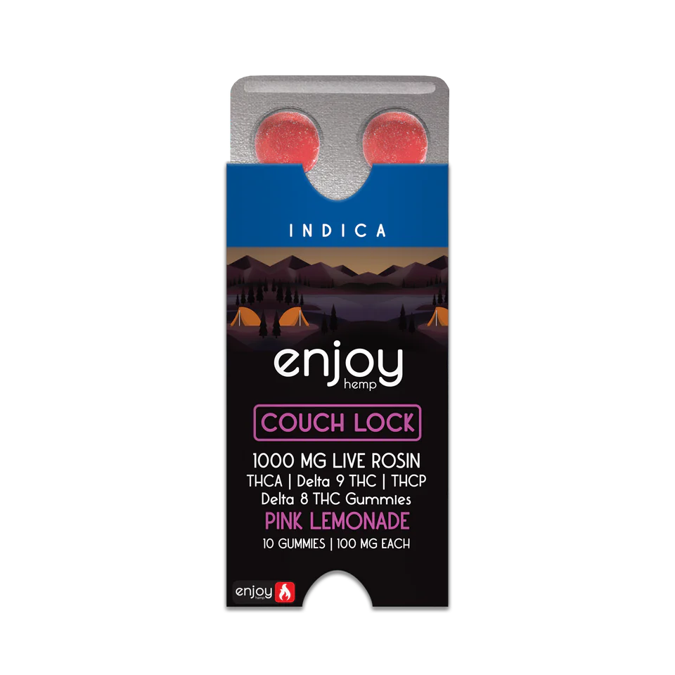 Enjoy Hemp THC Blend Gummy Blister Packs 6/case