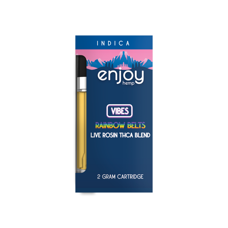 Enjoy Hemp THCA Blend 2g Vape Cartridges 6/Case