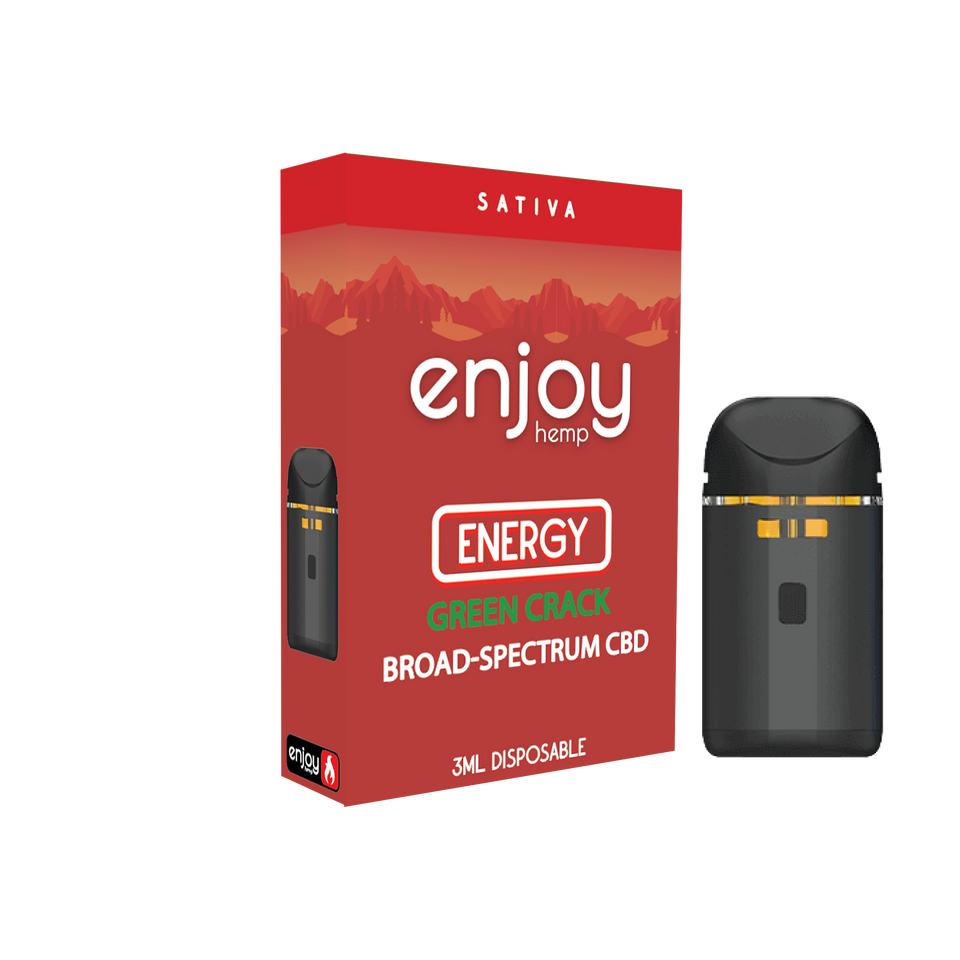 Enjoy Hemp 3ML CBD Disposable Vapes 6/Case