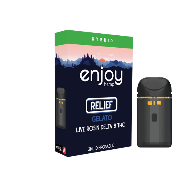 LIVE ROSIN 3ML DELTA-8 THC DISPOSABLE Case/6