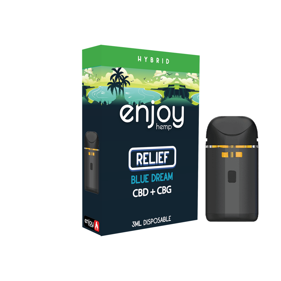 Enjoy Hemp 3ML CBD Disposable Vapes 6/Case