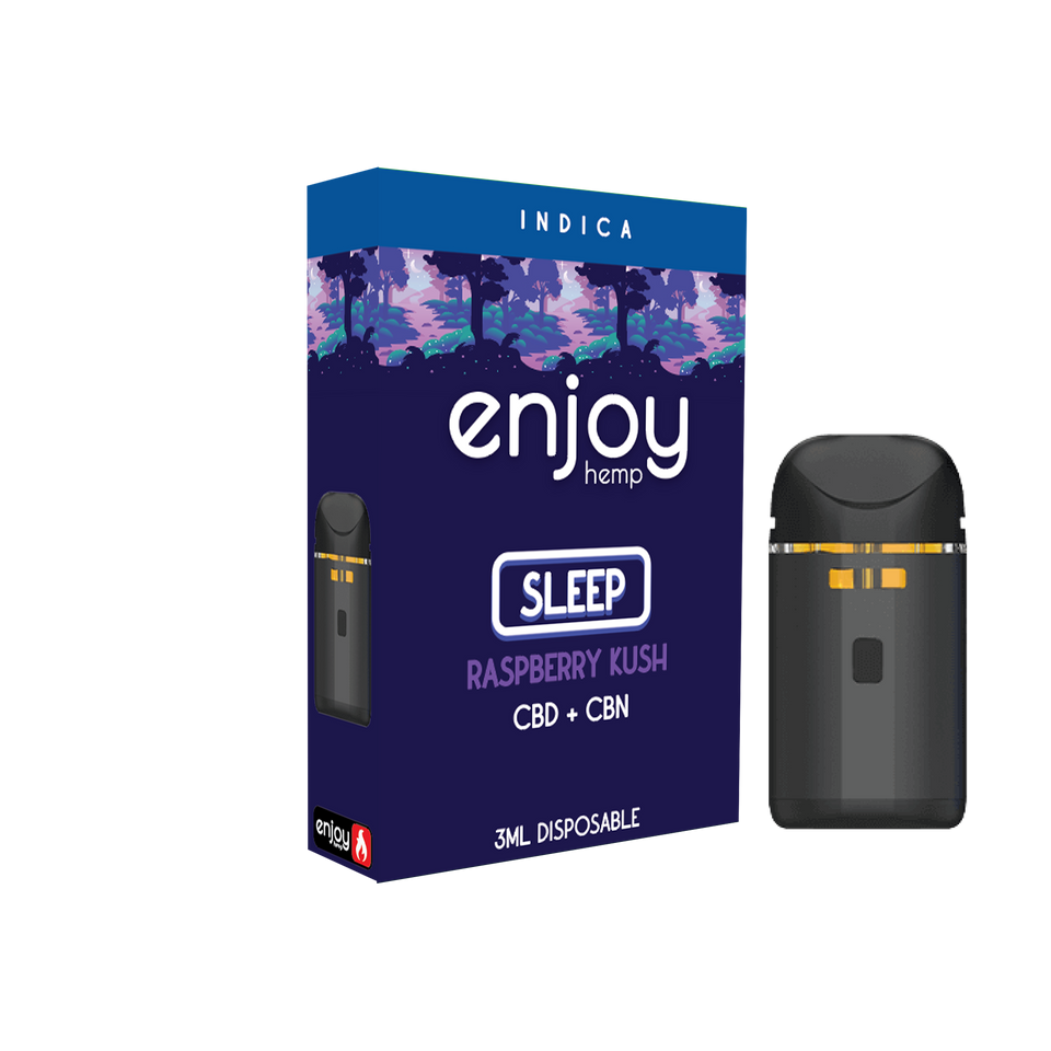 Enjoy Hemp 3ML CBD Disposable Vapes 6/Case