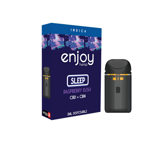 Enjoy Hemp 3ML CBD Disposable Vapes 6/Case