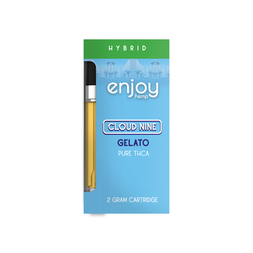 Enjoy Hemp Pure THCA 2g Vape Cartridges 6/Case