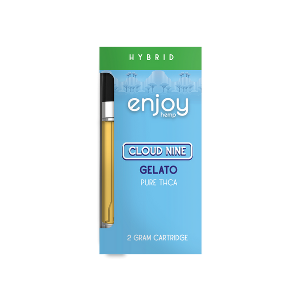 Enjoy Hemp Pure THCA 2g Vape Cartridges 6/Case