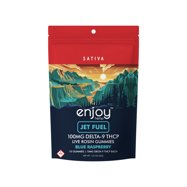 Mega Potency Pure THCP Gummies - 80mg Total | 10 gummies | 8mg per pc Case/10