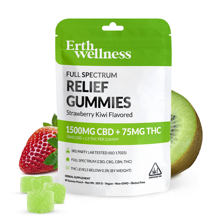 Erth Wellness - RELIEF CBD + THC Gummies