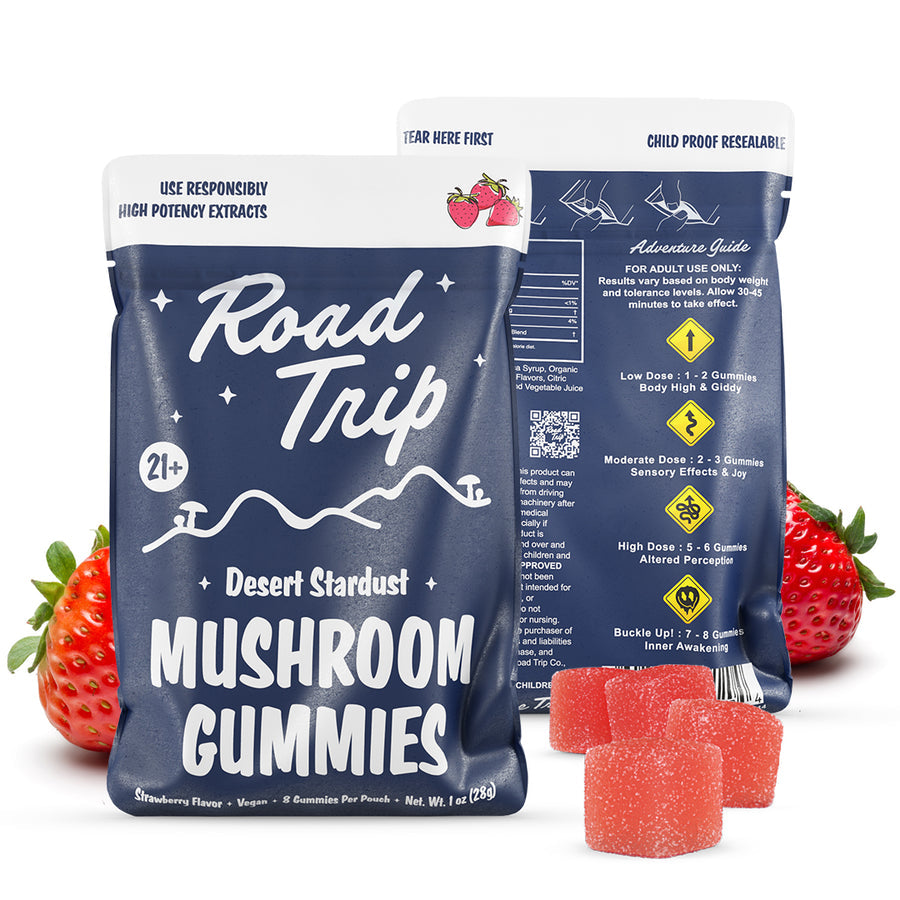 Road Trip Mushroom Gummies - Desert Stardust