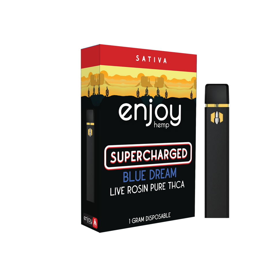 Enjoy Live Rosin Pure THCA Disposable 1g Case/6