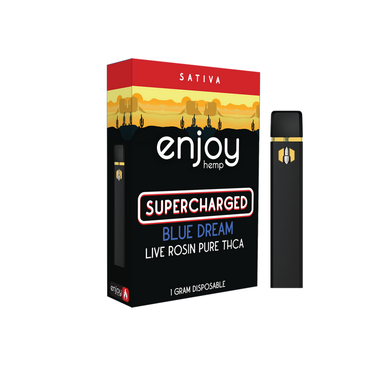 Enjoy Live Rosin Pure THCA Disposable 1g Case/6
