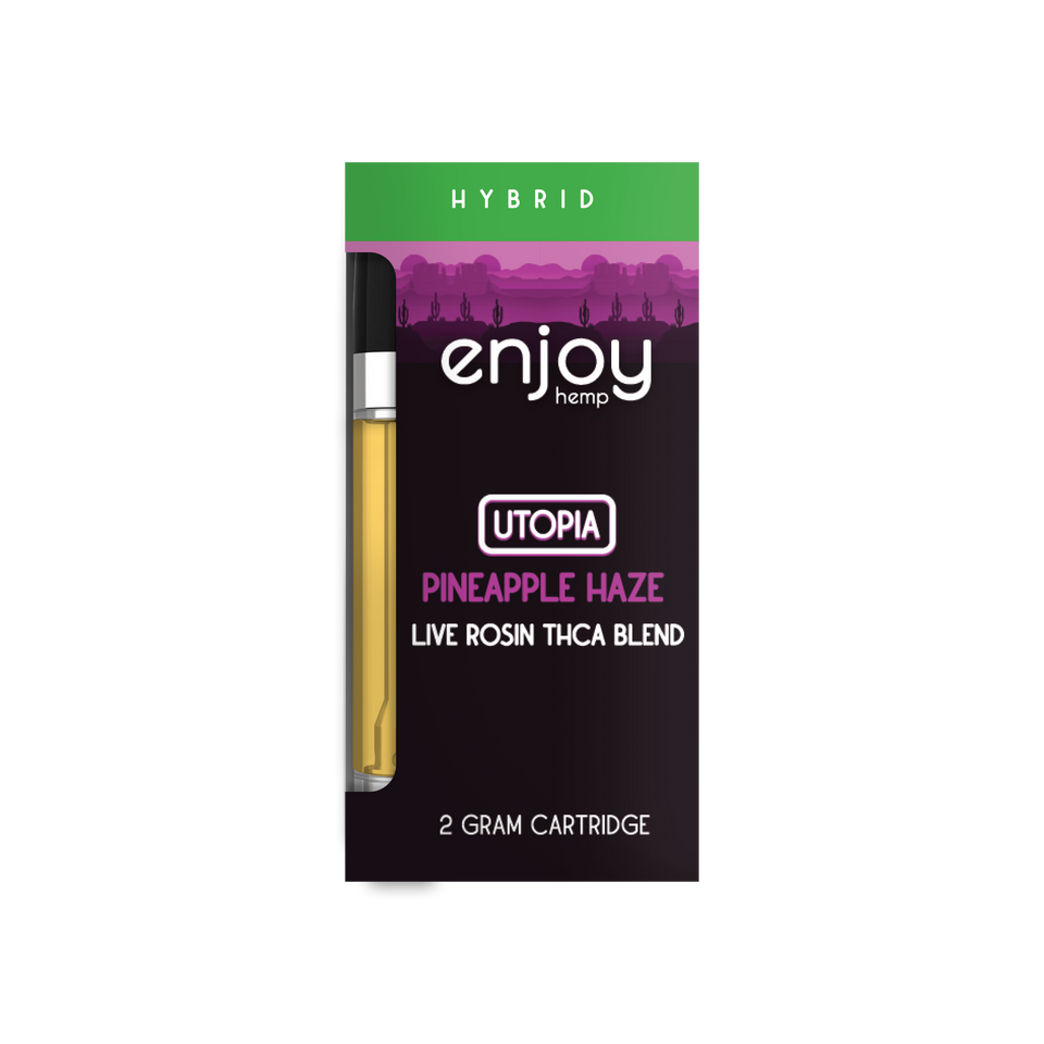 Enjoy Hemp THCA+ Blend  2g Vape Cartridges 6/Case