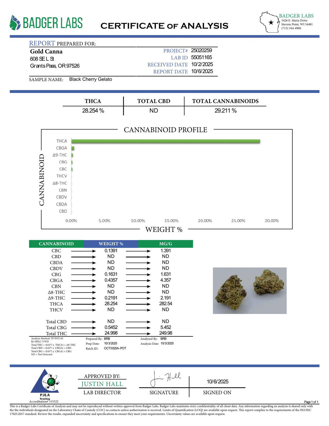 COA PDF (converted to JPEG)