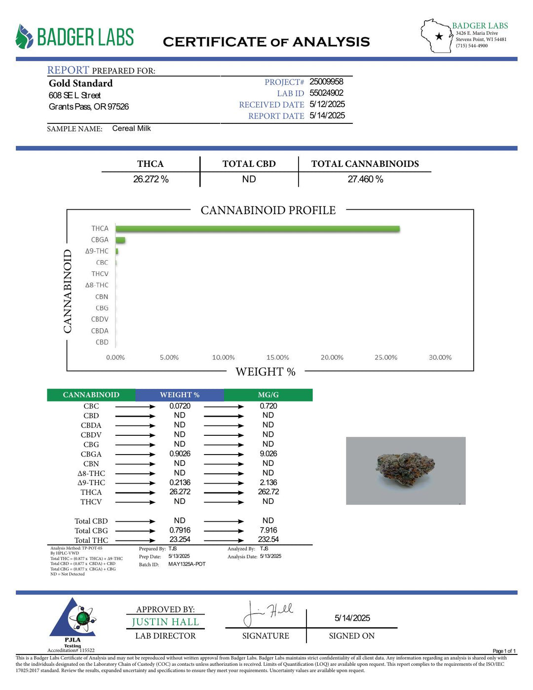 COA PDF (converted to JPEG)