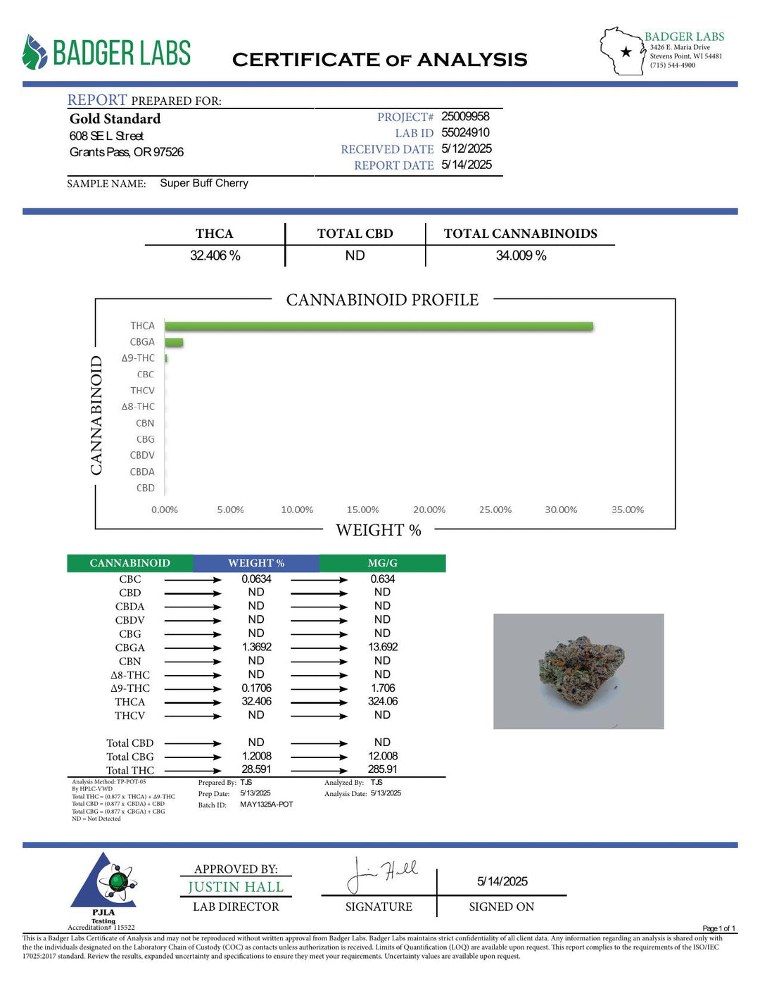 COA PDF (converted to JPEG)