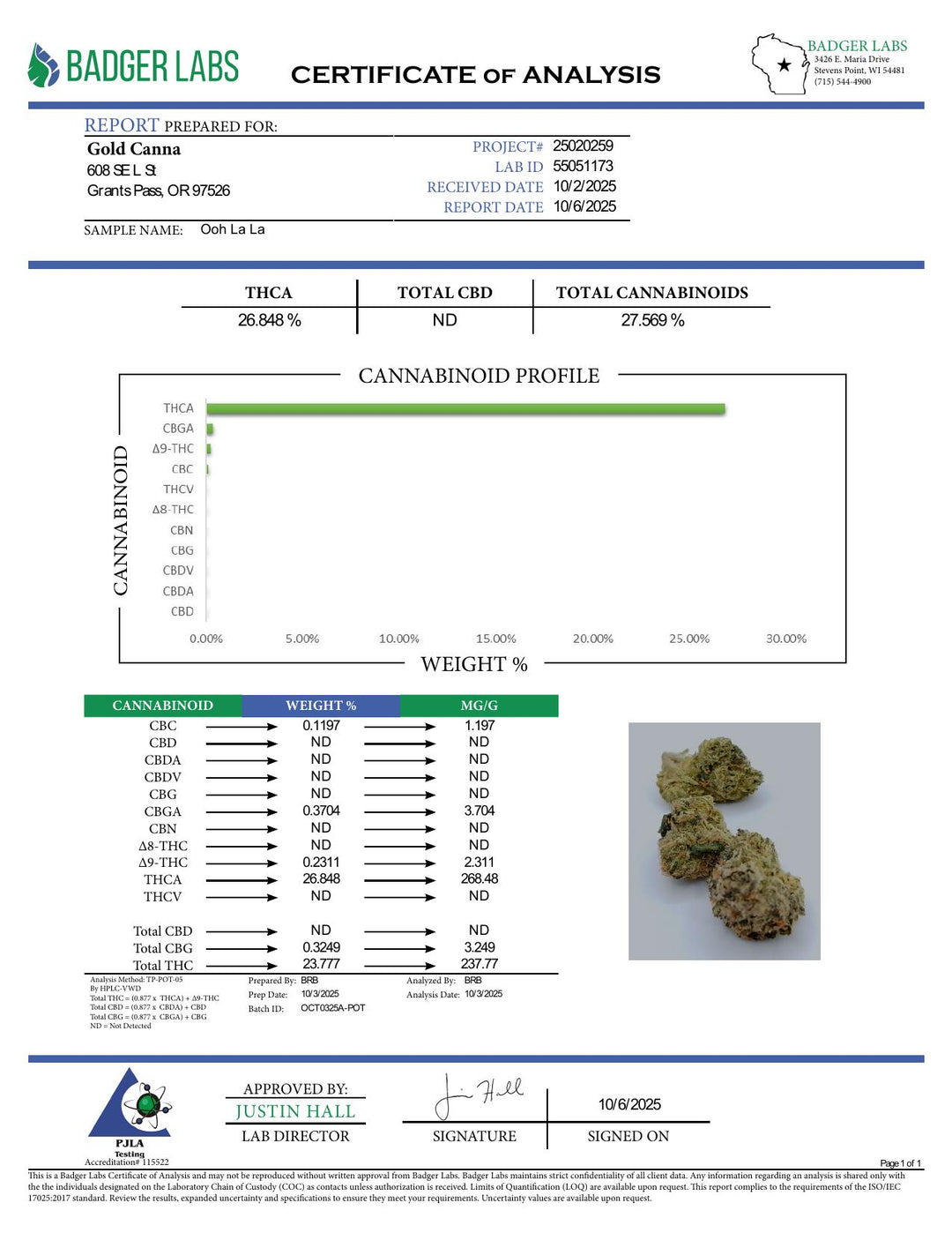 COA PDF (converted to JPEG)