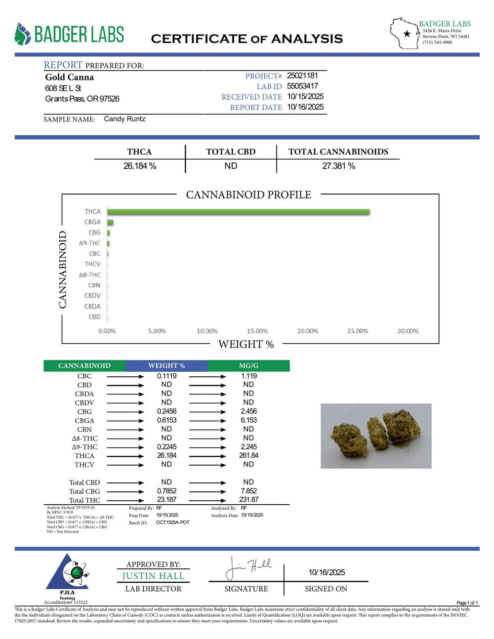 COA PDF (converted to JPEG)