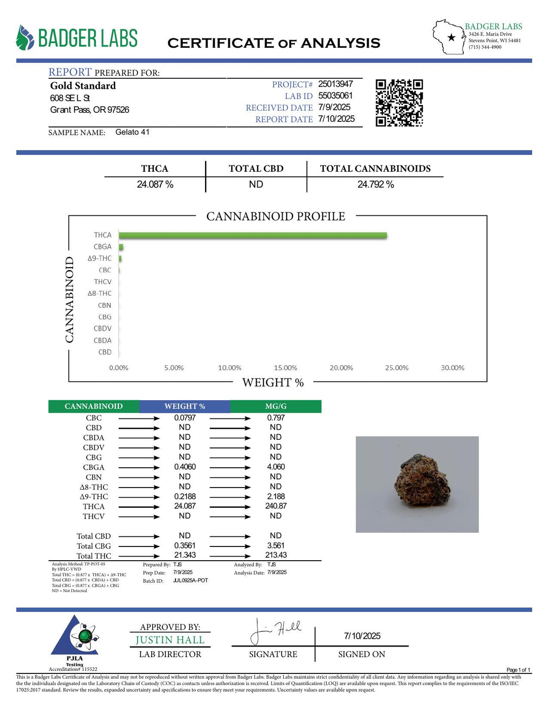 COA PDF (converted to JPEG)