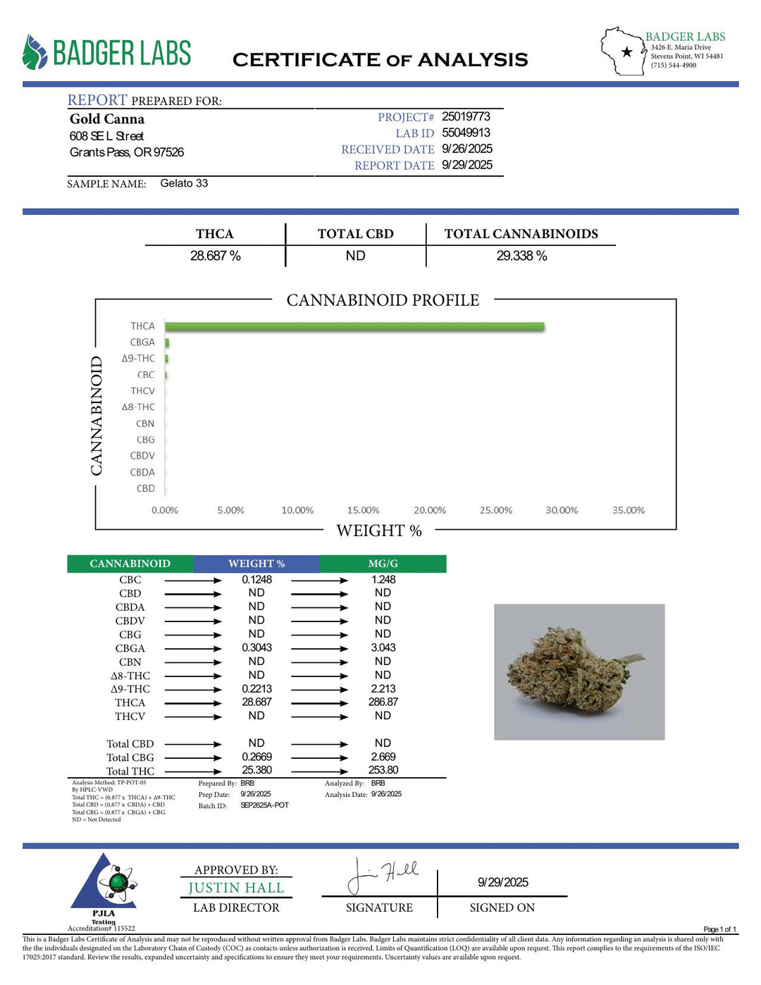 COA PDF (converted to JPEG)