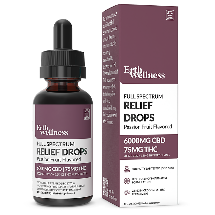 Erth Wellness - Full Spectrum RELIEF Tincture