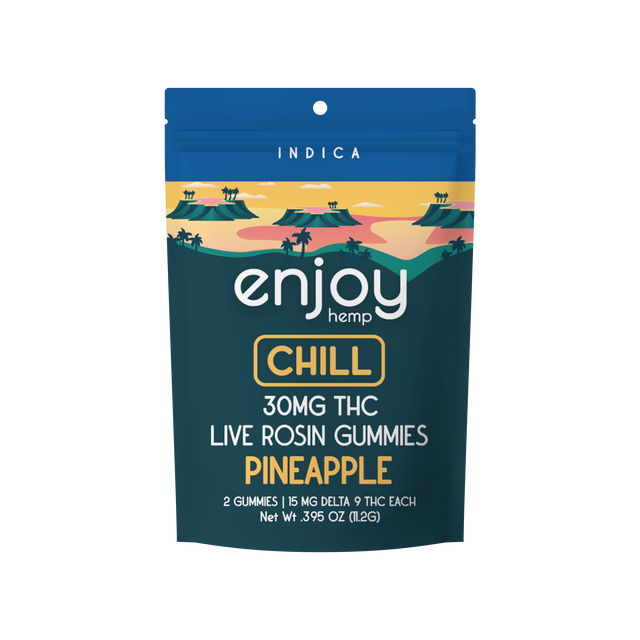 Live Rosin Gummies| 2 Pack | 15mg each Case/10