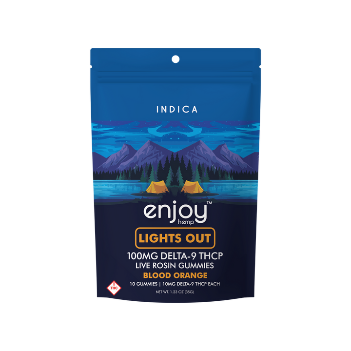 Mega Potency Pure THCP Gummies - 80mg Total | 10 gummies | 8mg per pc Case/10