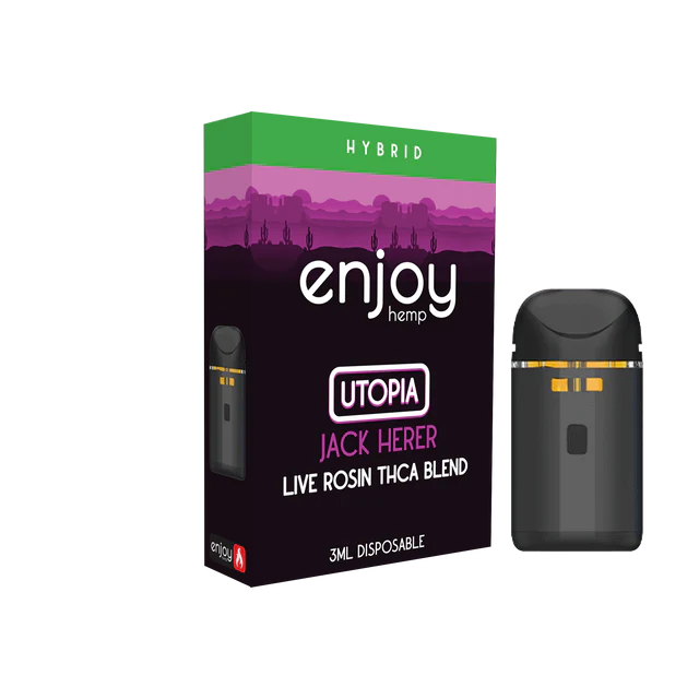 Enjoy Hemp 3ML THCA+ Blend Disposable Vapes 6/Case