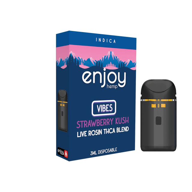 Enjoy Hemp 3ML THCA+ Blend Disposable Vapes 6/Case