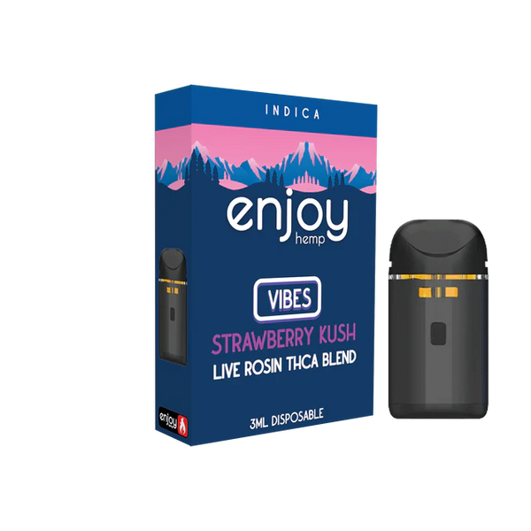 Enjoy Hemp 3ML THCA+ Blend Disposable Vapes 6/Case