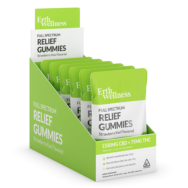 Erth Wellness - RELIEF CBD + THC Gummies