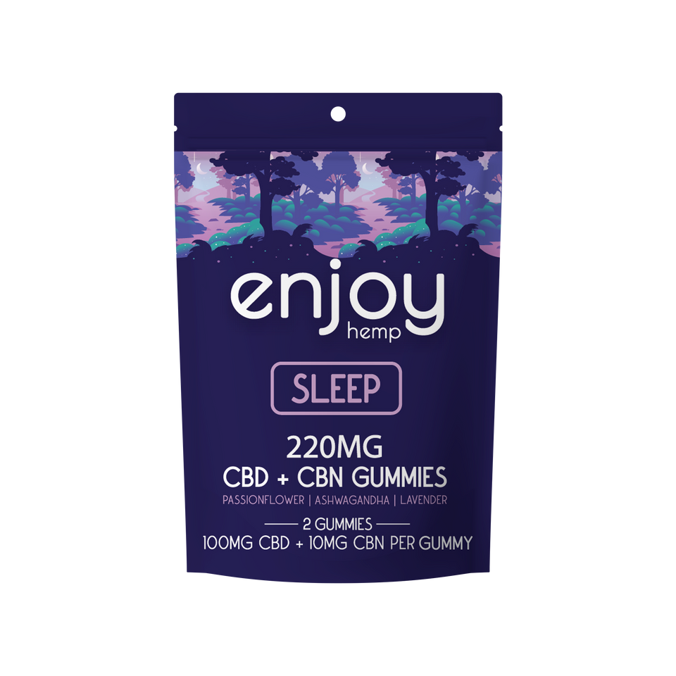 Enjoy Hemp CBD Gummy 2 Packs 10/case