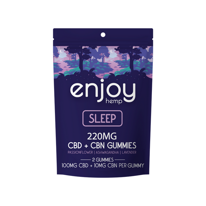 Enjoy Hemp CBD Gummy 2 Packs 10/case