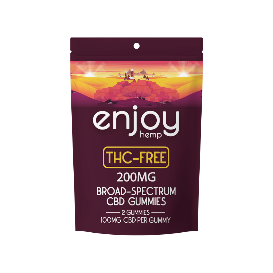 Enjoy Hemp CBD Gummy 2 Packs 10/case