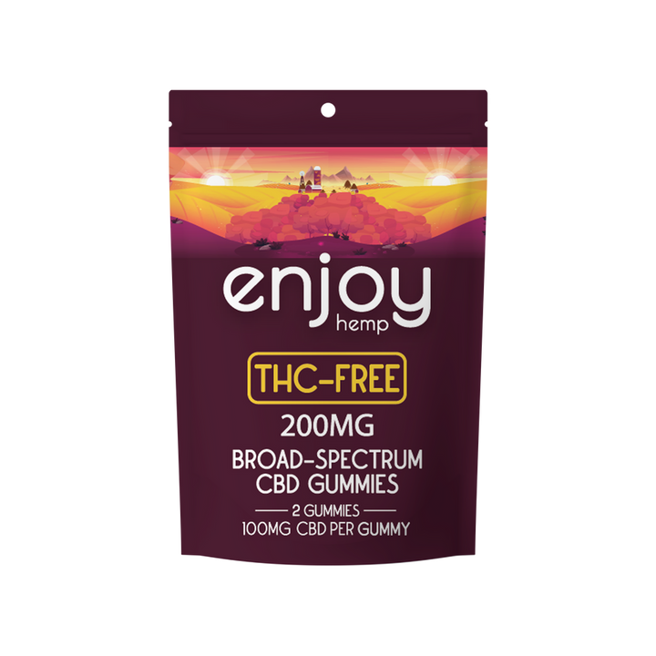 Enjoy Hemp CBD Gummy 2 Packs 10/case