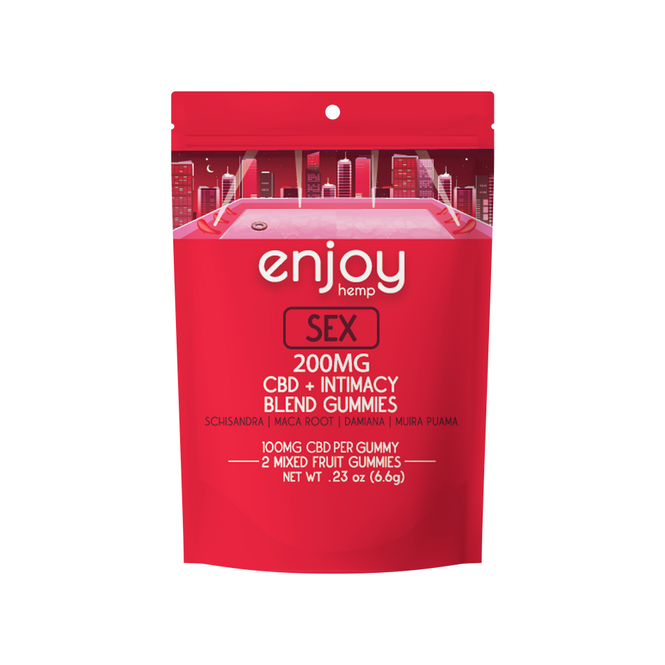 Enjoy Hemp CBD Gummy 2 Packs 10/case