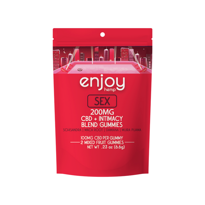 Enjoy Hemp CBD Gummy 2 Packs 10/case