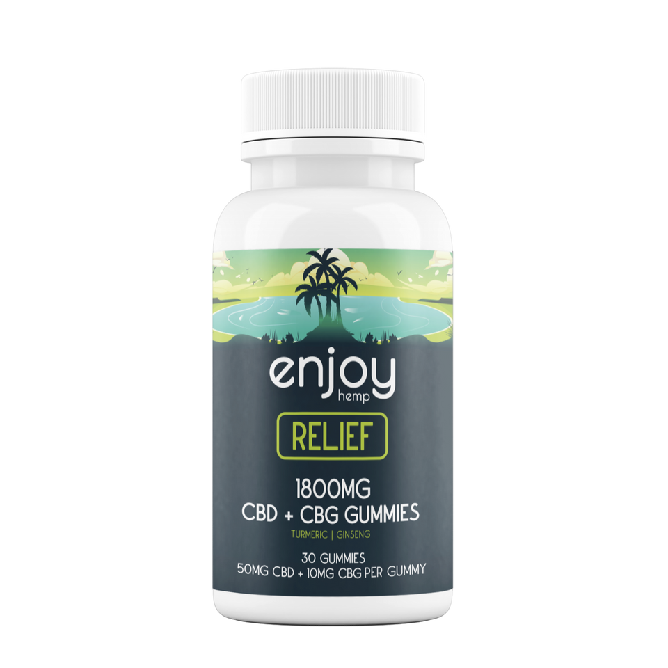 Enjoy Hemp Full Spectrum CBD Gummy Bottles 6/case