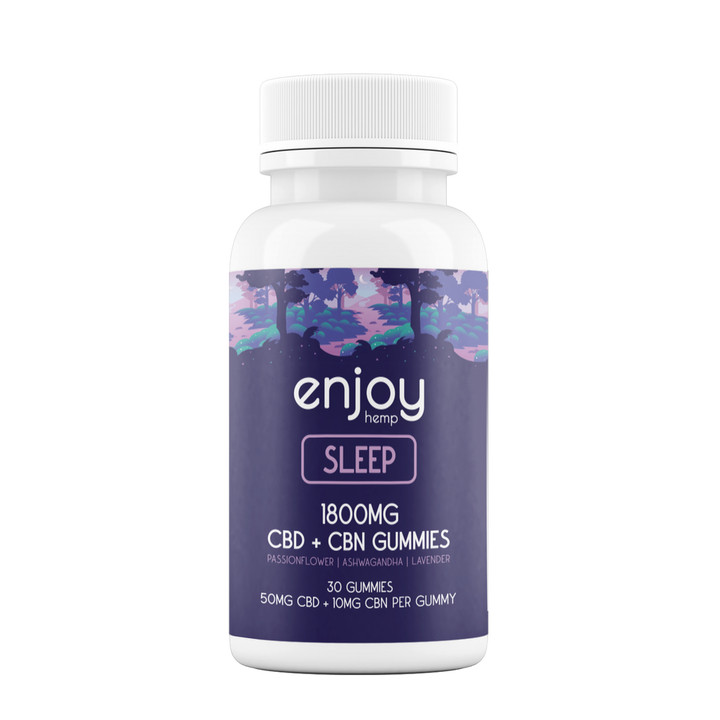 Enjoy Hemp Full Spectrum CBD Gummy Bottles 6/case