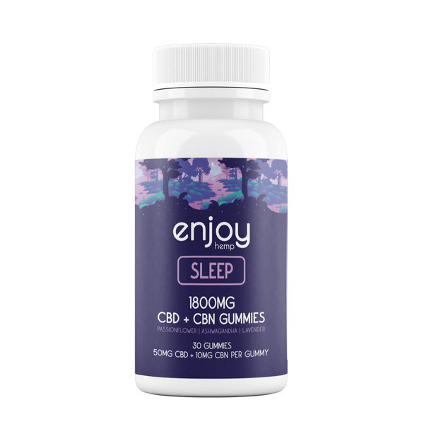 Enjoy Hemp Full Spectrum CBD Gummy Bottles 6/case